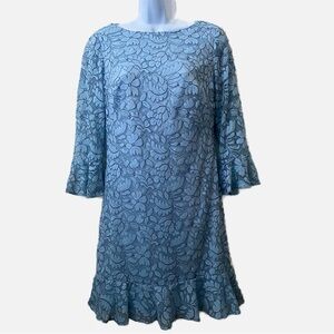 American Living, Lace Overlay Shift Dress